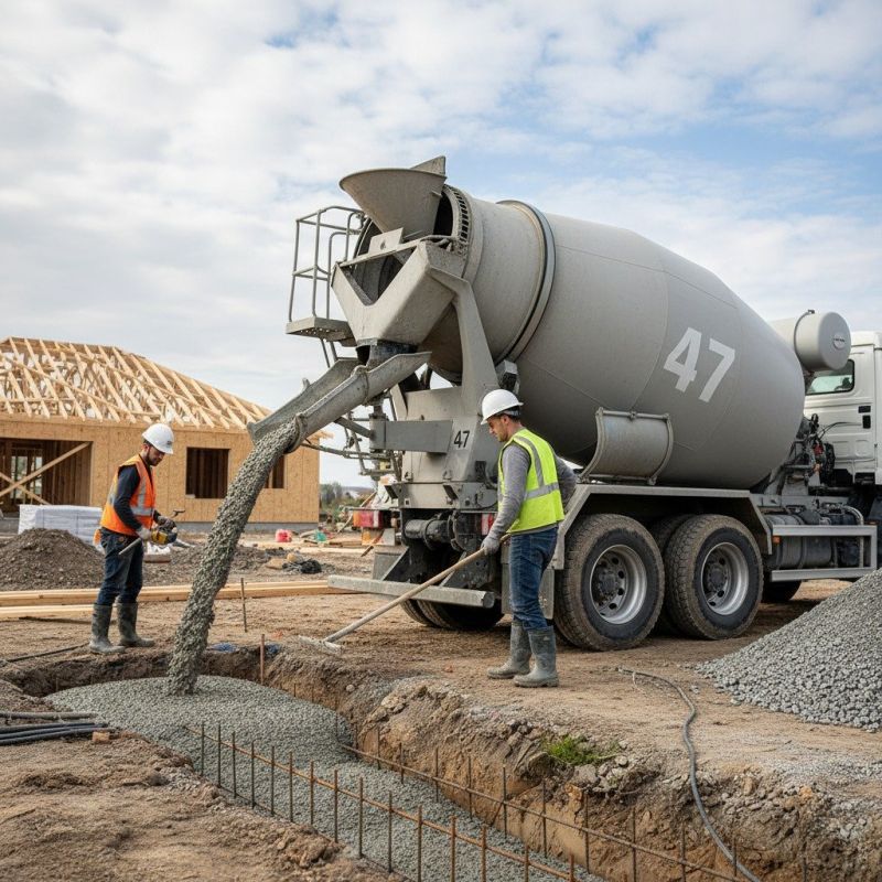 How Concrete Delivery Services Support Efficient Construction Projects