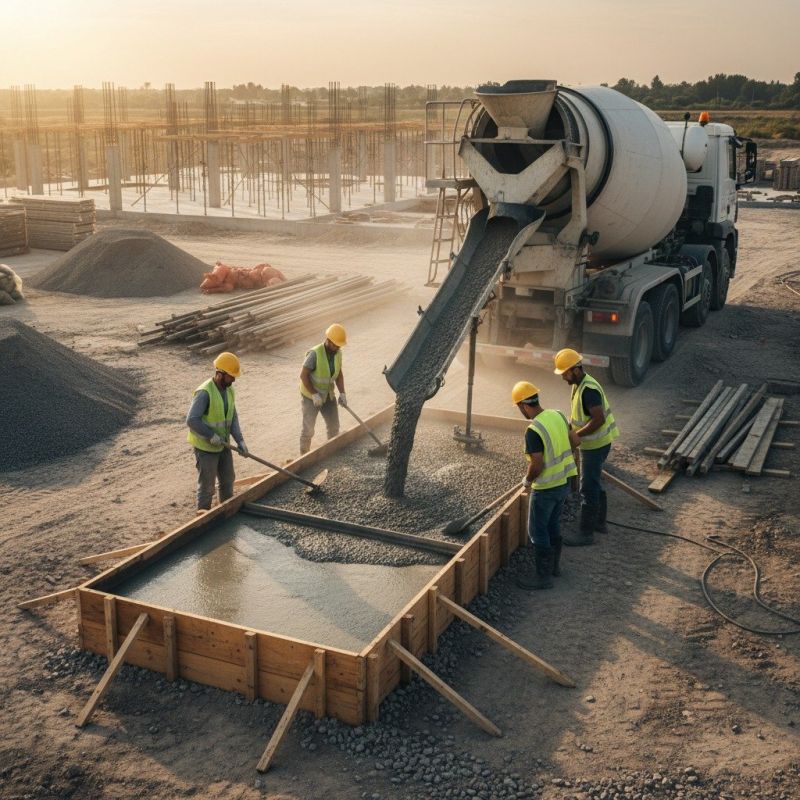 Preparing Commercial Job Sites For Concrete Delivery